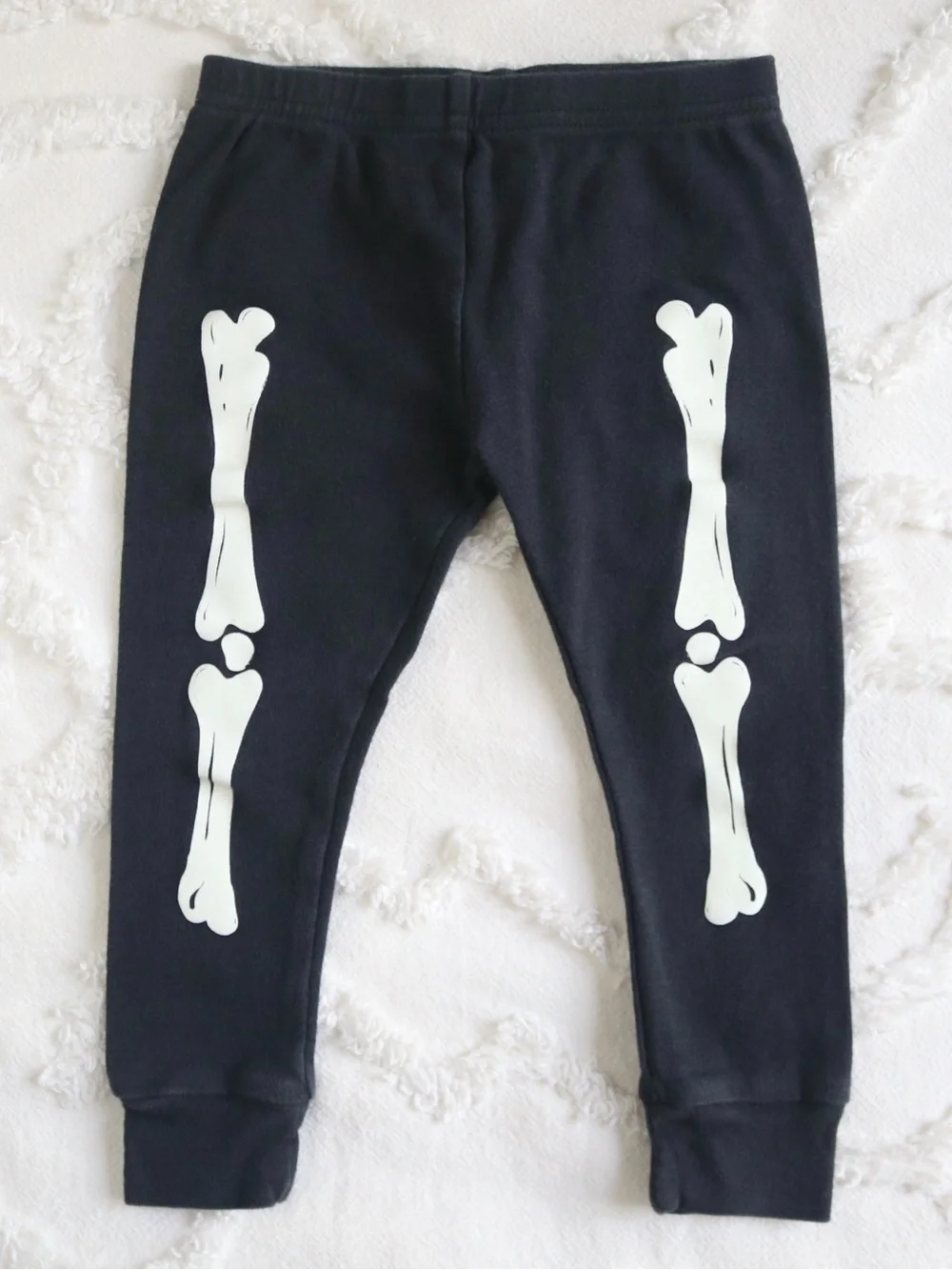 Carters | Glow in the Dark Skeleton Bones Halloween PJ Set Baby Boy Baby Girl